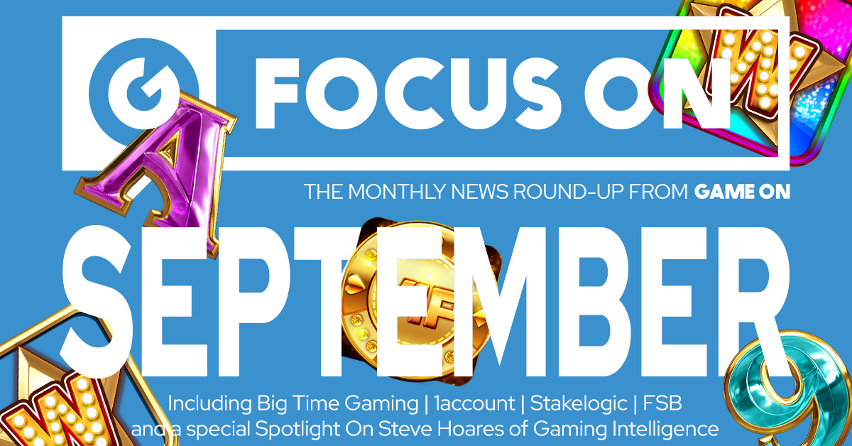September FocusOn from GameOn